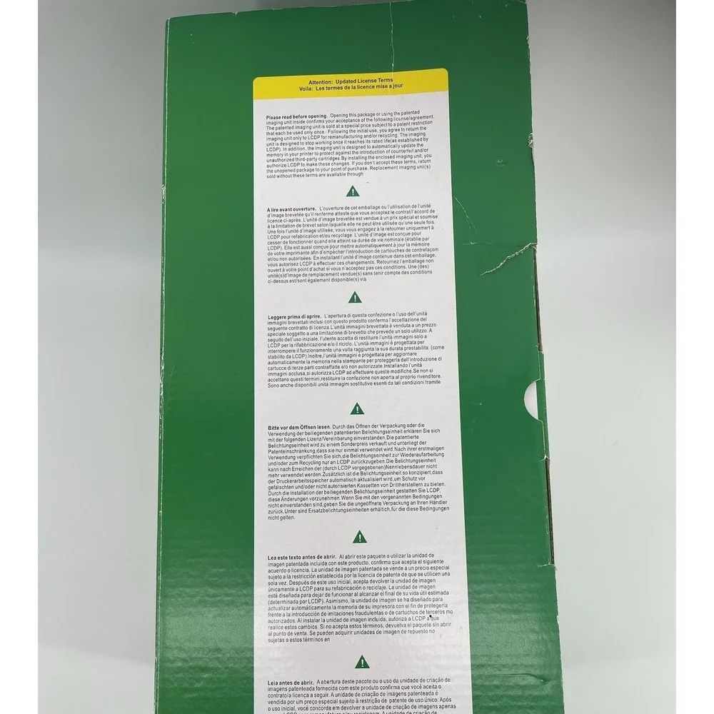Lexmark 58D0Z00 Black Drum Unit 150K MS821 MS823 MX721 MX822 Open Box